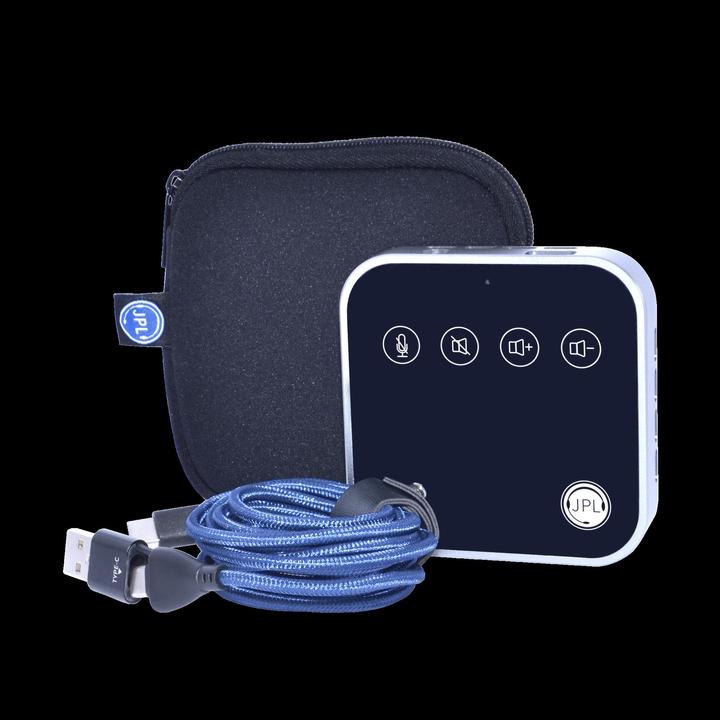 Image du produit JPL Convey Kit mains libres Téléphone portable/PC USB 2.0 Bleu