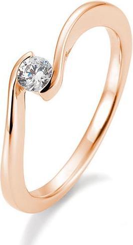 Actual product image Breuning Ring swing 0,05-0,30ct. (48, 585/14 K Gold)