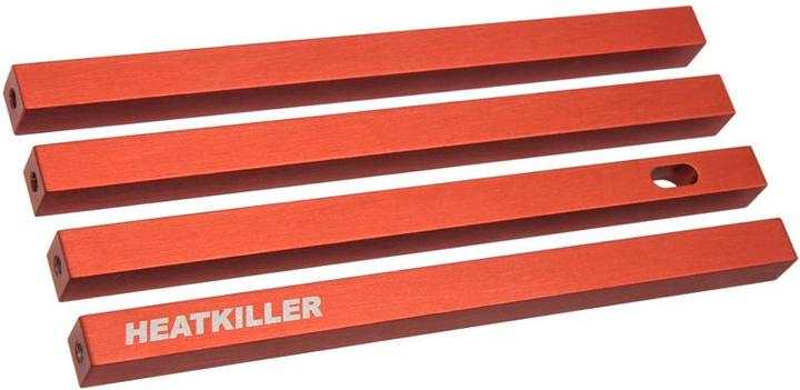 Watercool HEATKILLER Tube - struts 150mm mounting, red