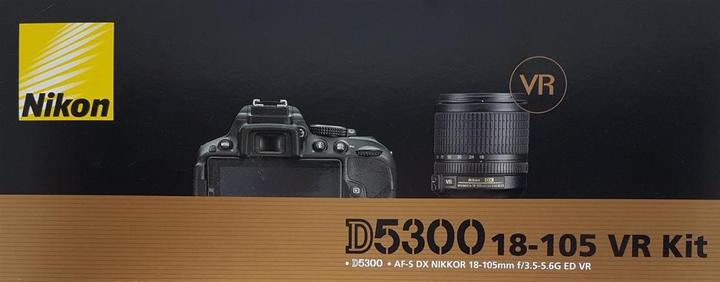 Actual product image Nikon D5300 Kit (18 - 105 mm, 24.20 Mpx, APS-C / DX)
