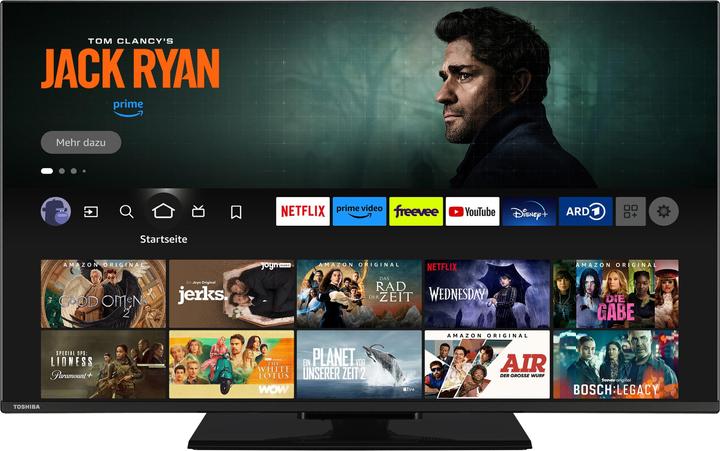 Immagine prodotto Toshiba 43LF3F63DAZ (108 cm (43 pollici), nero, FullHD, HDR, triplo sintonizzatore, Fire TV) (43", LCD, Full HD)
