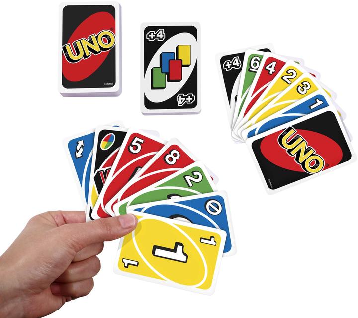Image du produit Mattel Games Jeu de cartes UNO (Anglais)