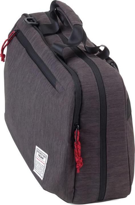 Actual product image Troika BUSINESS BRIECASE XXL briefcase for laptop, anthracite/black (15.40")