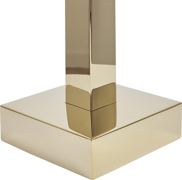 Image du produit Beliani Mélangeur bain-douche sur pied or brillant 120 cm DELLA