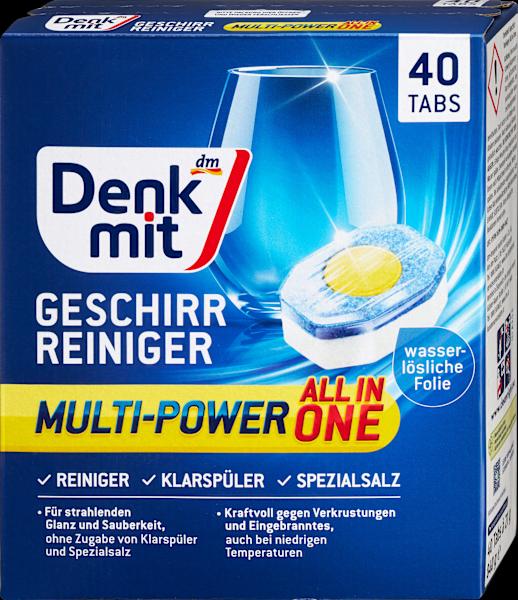 Image du produit dm Denkmit Multi-Power 12 (Tabs, 40 Cycles de lavage)