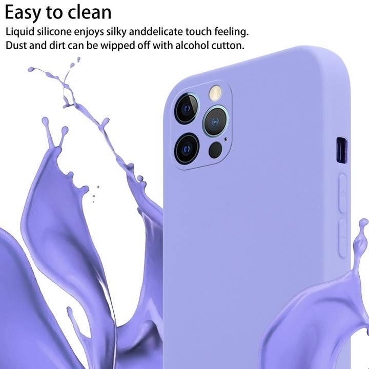 Actual product image Cadorabo TPU Cover Mobile Phone Chain Liquid (Apple iPhone 12, Realme 12 Pro+)