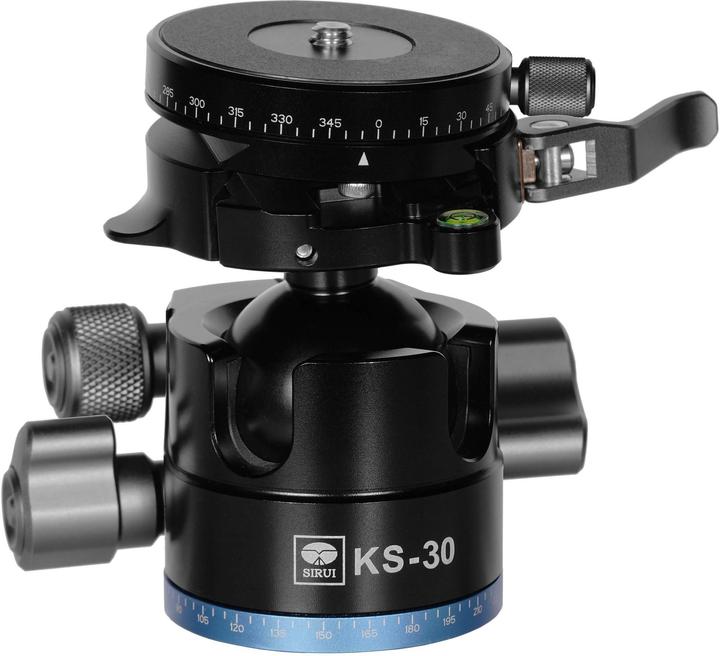 Sirui KS-30 ball head black with quick release and TY-55X plate (Spherical head)