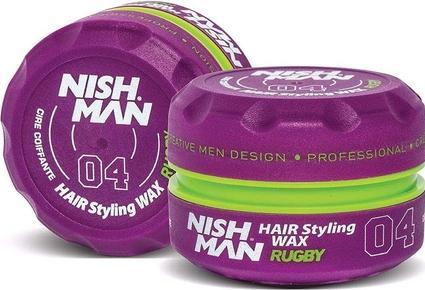 Immagine prodotto Nishman Nish Man Hair Styling Gel Wax Rugby 04 Purple (Gel per capelli)