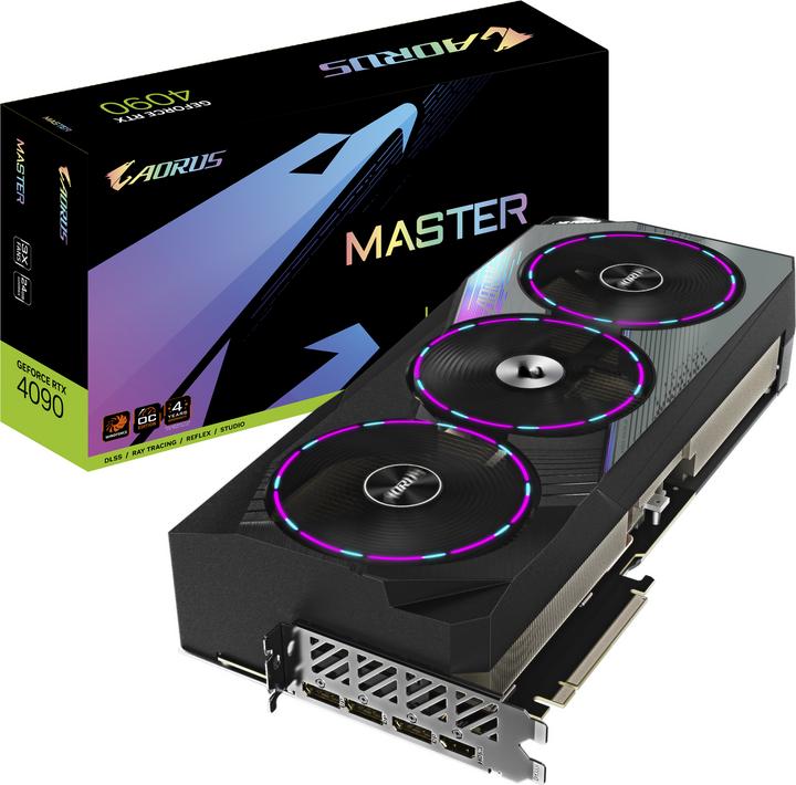 Immagine prodotto Gigabyte AORUS GeForce RTX 4090 MASTER (24 GB)