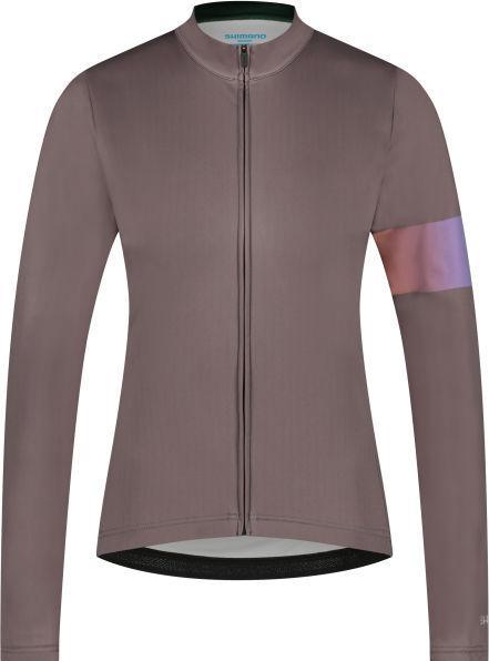 Shimano Vertex Long Sleeve Jersey Printed Smoky Topaz Xxxl (3XL)