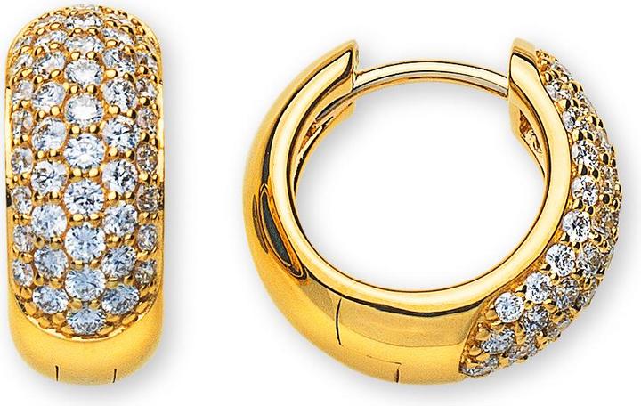 Produktbild Muau Creolen (750/18K Gelbgold)
