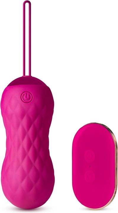 Actual product image Blush Novelties Carina - 7 Modes Gyrating & Vibrating Egg Vibrator - Wireless Remote Controlled - Re
