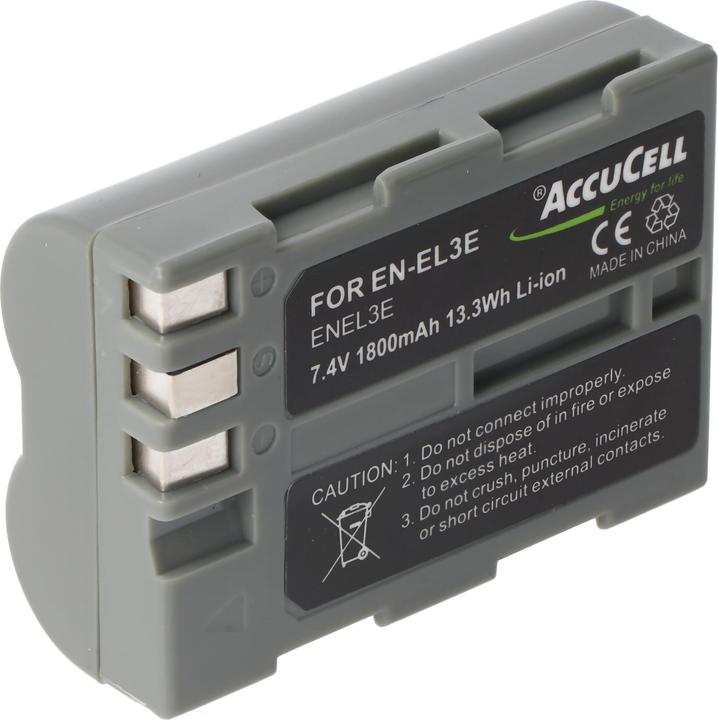 Image du produit AccuCell Batterie adaptée au Nikon D80 (Batterie)