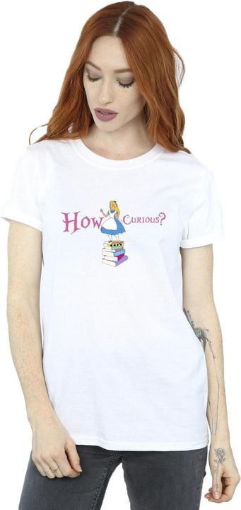 Immagine prodotto Disney Alice In Wonderland How Curious Maglietta Ampia Donna (S)