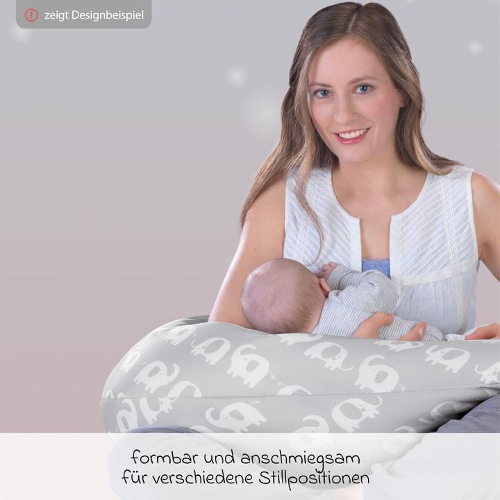 Image du produit Theraline Coussin d'allaitement Coussin d'allaitement Das Komfort avec rembourrage en microbilles incl. (34 cm)