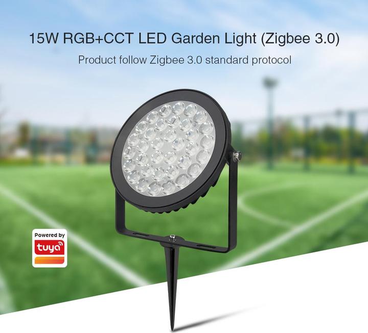 Produktbild Milight Zigbee 3.0 Funk Smart LED Gartenspot 15W (1500 lm, IP65)