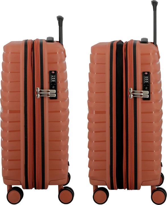 Immagine prodotto Jump Xwave Carrello da cabina a 4 ruote da 55 cm con ripiegamento elastico (35 l, Bagaglio a mano (fino a 50 litri))