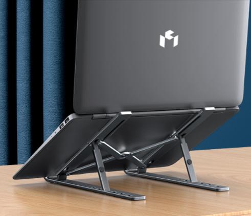 Produktbild Hermex Notebookständer Laptophalter Tablethalterung Halter Ständer klappbar