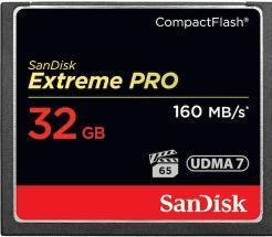Actual product image SanDisk Extreme Pro CF 160MB/s 32 GB (32 GB, CF)
