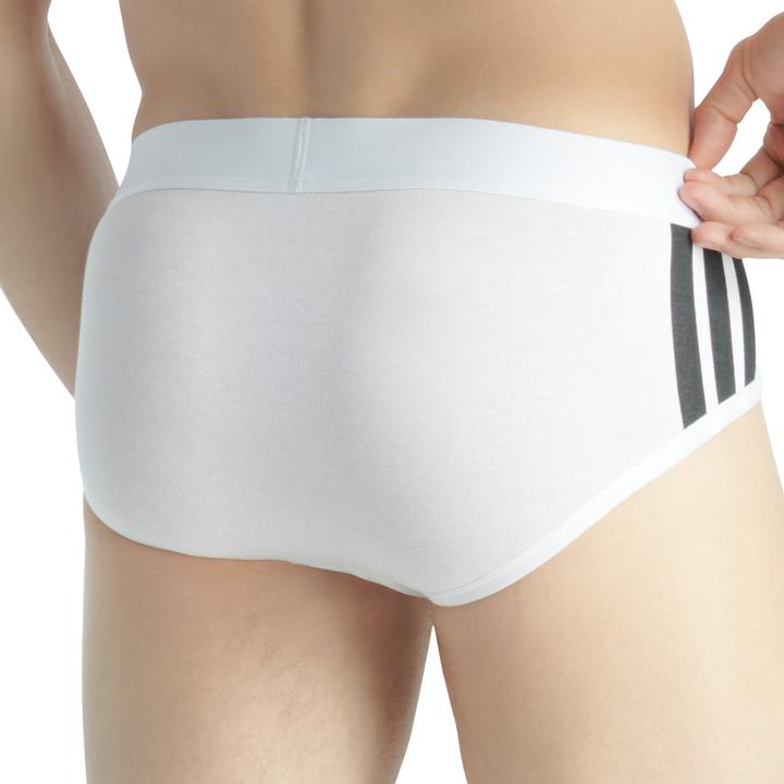 Produktbild adidas 4er Pack Active Flex Cotton 3 Stripes Slip / Unterhose (XL, 4er Pack)