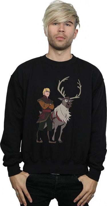 Actual product image Disney Mens Frozen 2 Sven And Kristoff Sweatshirt (XL)