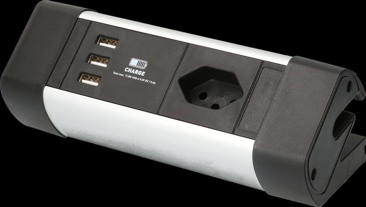 Produktbild Max Hauri Office Line (4 x, Typ 13, USB-A, 2.50 m)