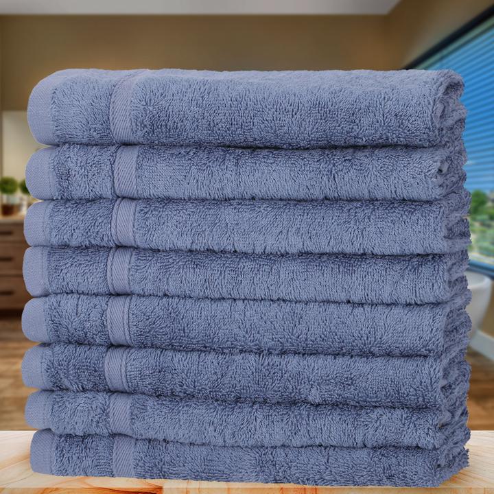 Produktbild Casativo 8er-Set Gästehandtücher, 50% Bambus & 50% Baumwolle (50 x 30 cm)
