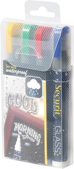 Immagine prodotto Securit Lavagna (Giallo, Verde, Blu, Rosso, 6 mm, 4 x)