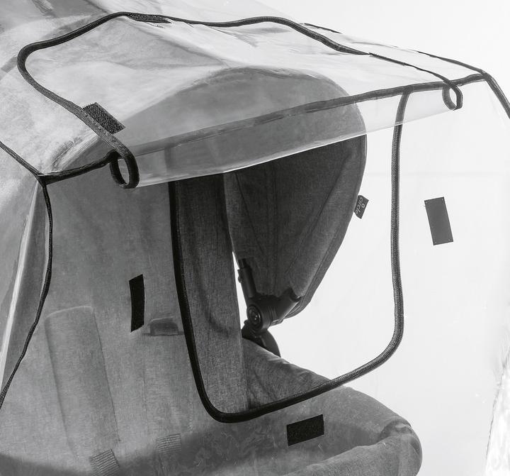 Productafbeelding Reer Regenhoes broer en zus kinderwagen