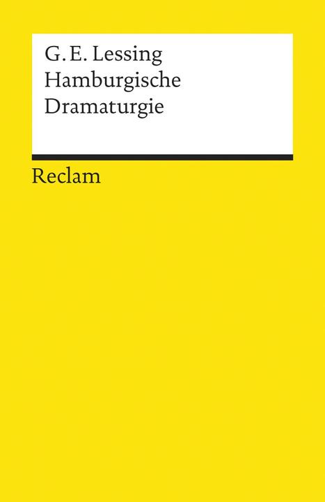 Immagine prodotto Hamburgische Dramaturgie (Tedesco, Gotthold E Lessing, 1999)