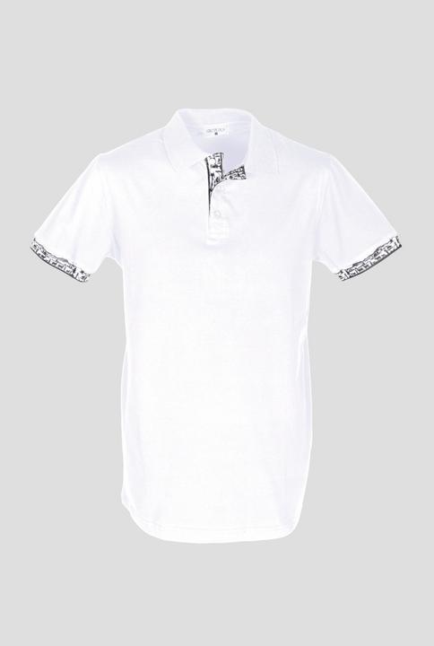 Edelvetica Herren Scherenschnitt Polo Shirt Krageninnenseite & Armabschluss (XXL)