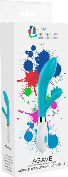 Actual product image Luminous Agave - Ultra Soft Silicone - 10 Speeds