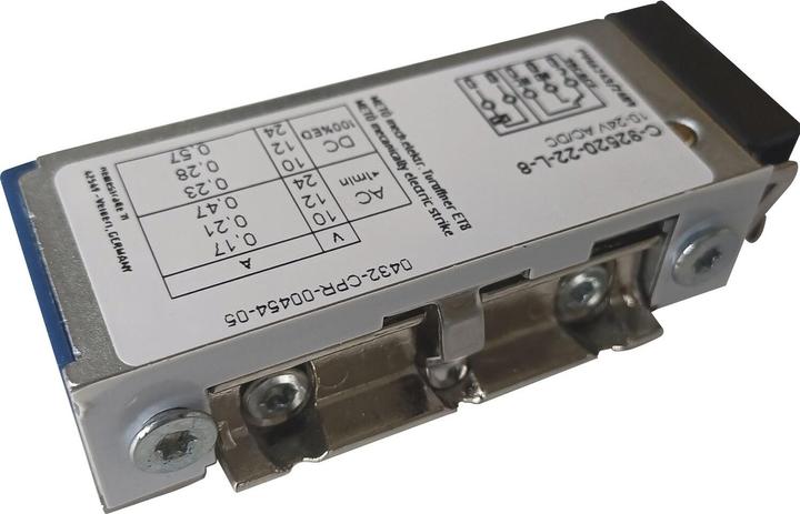 Produktbild BKS Türöffner 9252 METÖ ohne Fallenführung, 9-24 Volt, mit Rückmeldung, rechts