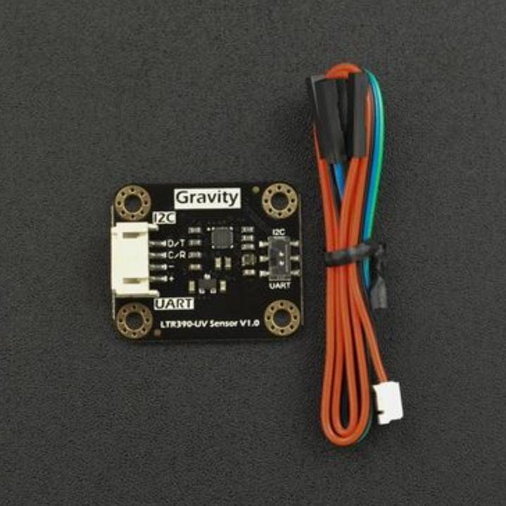 Actual product image DFRobot Gravity LTR390 UV Light Sensor I2C and UART