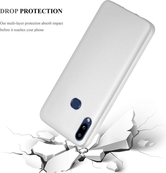 Produktbild Cadorabo TPU Matt Metallic Cover (Samsung Galaxy A10s, Samsung Galaxy M01s)