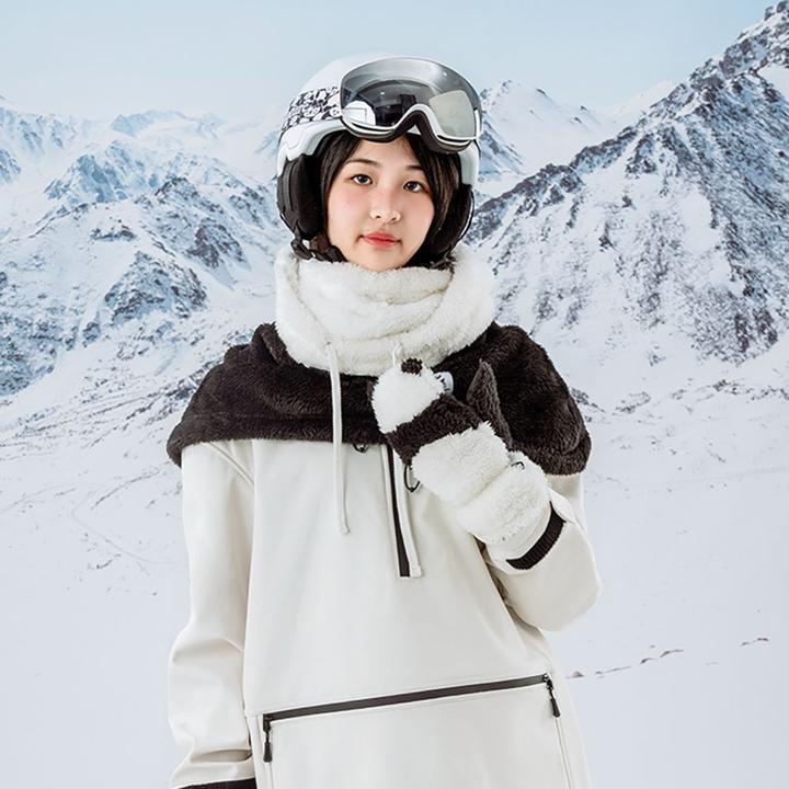 Produktbild Qunature Panda Ski Balaclava for Kids/Adults Size M - Black/White