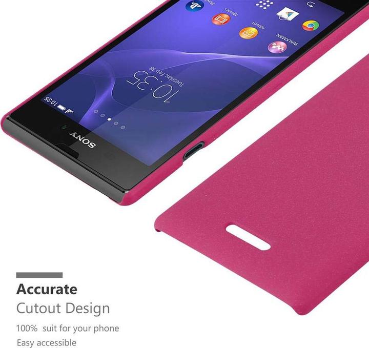 Image du produit Cadorabo Couverture rigide Frosty Cover (Sony Xperia T2 Ultra)
