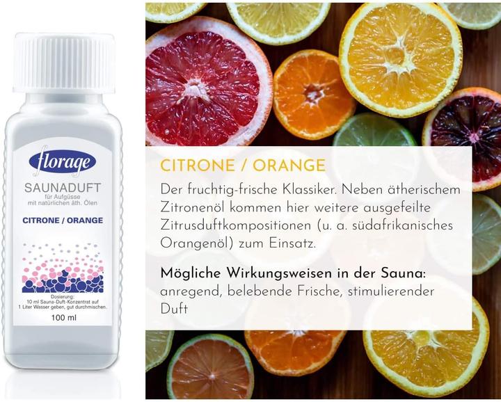 Produktbild Florage 5x 100ml Saunaaufguss Geschenkset