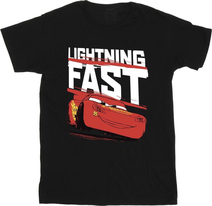 Cars Boys Lightning Fast Cotton T-Shirt