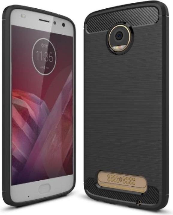 Image du produit Screenguard Motorola Moto Z2 Play Housse Carbon Brushed Soft TPU (Motorola Moto Z2 Play)