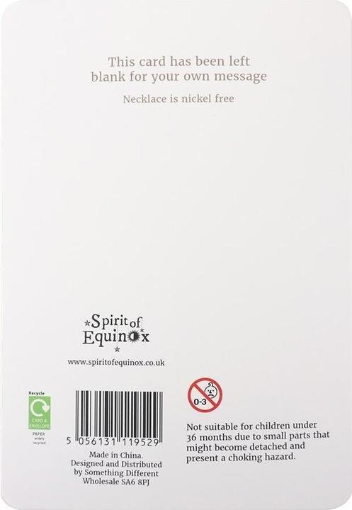 Produktbild Spirit of Equinox Halskette Tree Of Life Danksagung Edelstahl Karton (100% synthetisches Material)