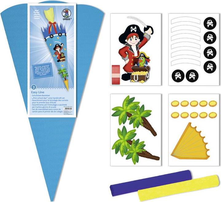 Ursus School cone craft set pirate (68 cm, 1 x)