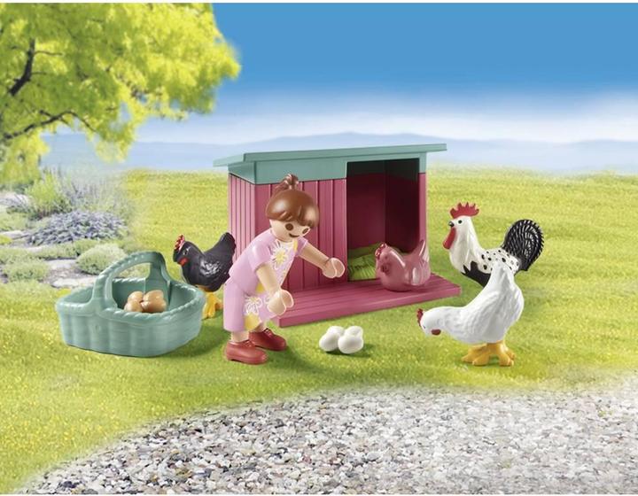 Produktbild Playmobil Kleine Hühnerfarm im Tiny House Garten (71510, Playmobil City Life)