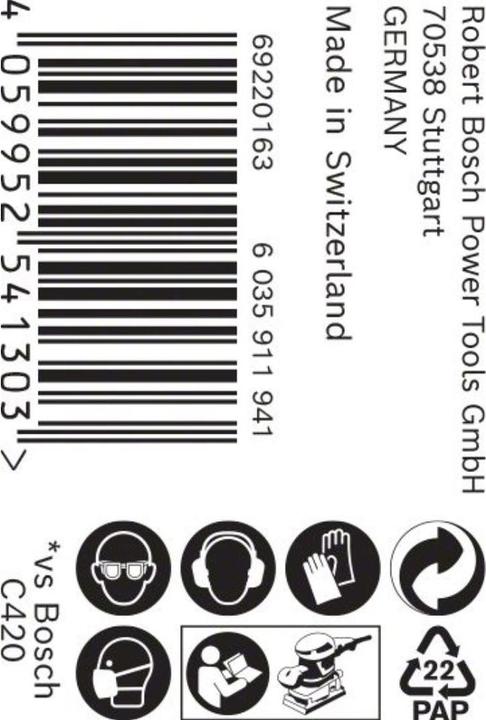 Produktbild Bosch Professional Zubehör EXPERT M480 Schleifnetzrolle, 115 mm, 5 m, G 320 (320)