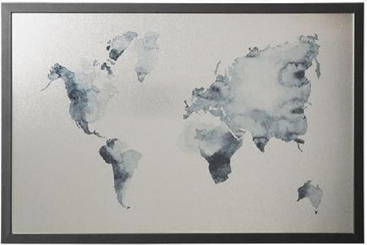 Produktbild Bi-Office Magnethaftendes Whiteboard Weltkarte 60 x 40 cm (60 x 40 cm)