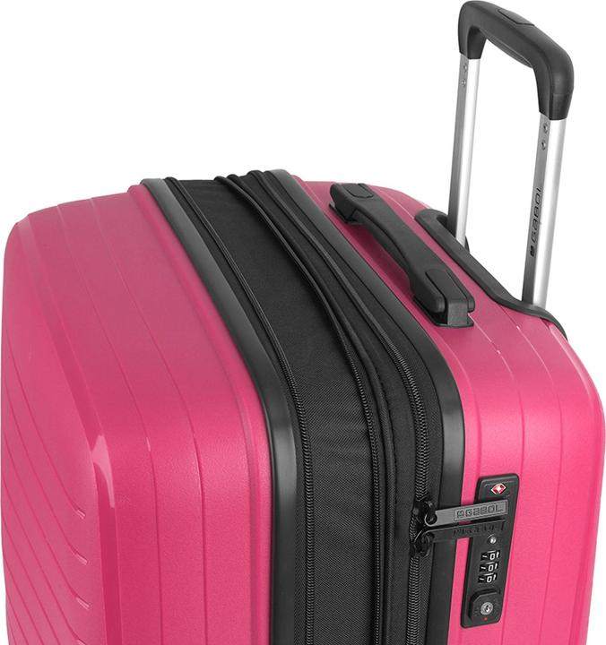 Immagine prodotto Gabol Set di valigie Shinyuu a 4 ruote 3 pezzi con piega elastica (220 l, XL (da 115l))