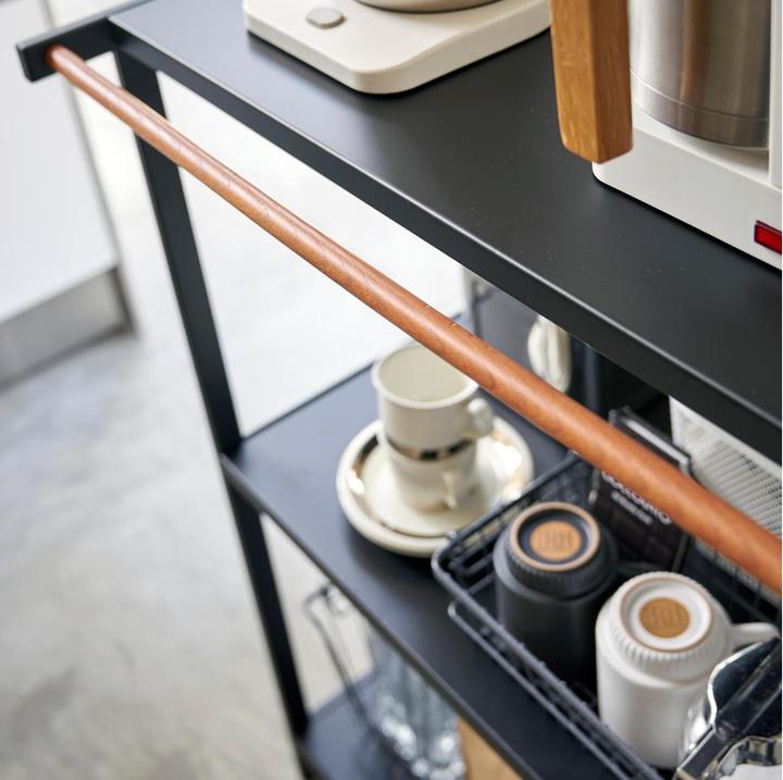 Actual product image Yamazaki 3-tier storage shelf TOWER