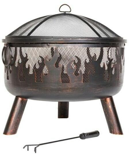 Image du produit Buschbeck Bol de feu Wildfire 61 x H 61 cm Fer bronze (61 cm)
