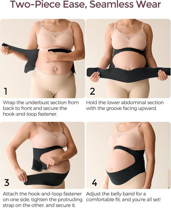 Image du produit Momcozy Schwangerschafts-Bauchband L SKN (L)