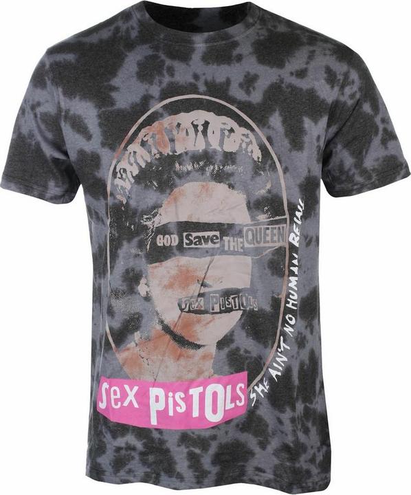 Produktbild Sex Pistols Unisex Adult God Save The Queen Dip Dye T-Shirt (L)